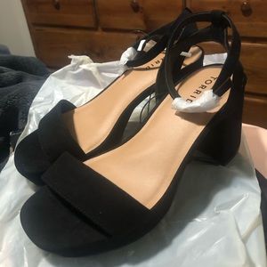 Torrid block heel platform sandals
